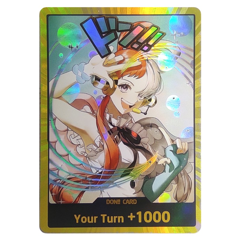 Don Uta  Custom One Piece Proxy – Gold & Silver Foil  – Series 3