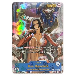 Boa Hancock – Carte Leader – Proxy personnalisé One Piece – Dorure Or – Série 2