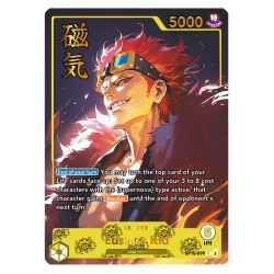Eustass Kid OP10 – Carte Leader – Proxy personnalisé One Piece – Dorure Or & Argent – Design recto-verso Majestic – Série 3