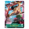Zoro OP12 – Carte Leader – Proxy personnalisé One Piece – Dorure Or & Argent – Design recto-verso Majestic – Série 3