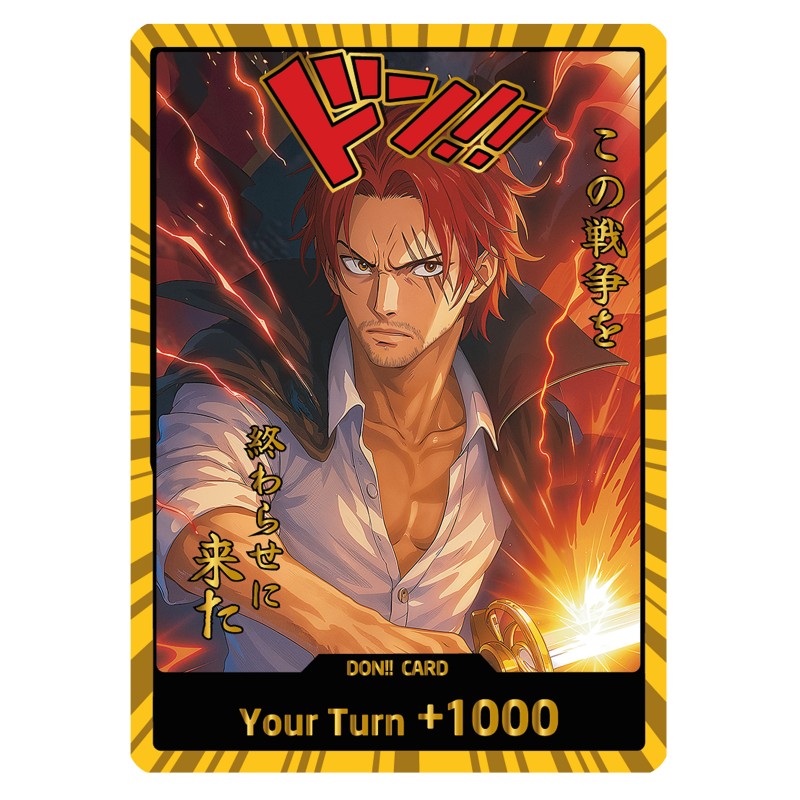 Don Shanks  Custom One Piece Proxy – Gold & Silver Foil  – Series 3