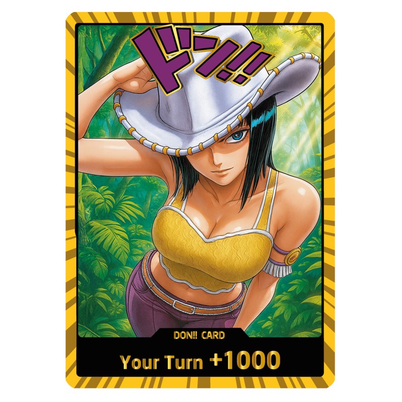 Don Robin  Custom One Piece Proxy – Gold & Silver Foil  – Series 3