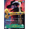 Mihawk OP14 – Leader Card – Custom One Piece Proxy – Gold & Silver Foil – Double-Sided Majestic Design – Series 4